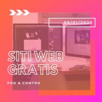 Siti web gratis pro e contro - Prima Parte